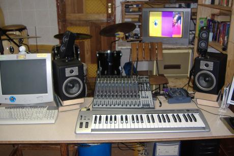 photos of music studio